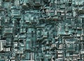 Futuristic industrial city abstract backgrounds