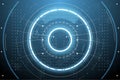 Futuristic interface screen background Royalty Free Stock Photo