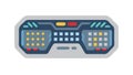 Futuristic Keyboard for Advanced Tech Interface, vector design Generative AI Royalty Free Stock Photo