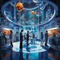 Futuristic Laboratory: A Gateway to Scientific Advancements