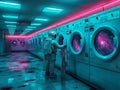 Astronaut Laundromat