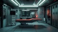 A Futuristic Lecture on Science and Technology in a Minimalist Virtual Environment