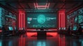 A Futuristic Lecture on Science and Technology in a Minimalist Virtual Environment