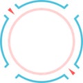 Futuristic loading bar with progress indicator and geometric shapes creating a modern and technological design, ideal