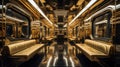 Futuristic Luxury: Gold and Gunmetal Interior Design by Award-Winning Designer
