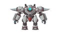 Futuristic Mecha Robot Armor Design, vector design Generative AI Royalty Free Stock Photo
