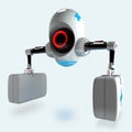 Futuristic medical robot Royalty Free Stock Photo