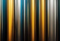 Futuristic metal texture background. Stainless steel, chrome, chromium, silver, aluminium, golden, gold, blue neon elements Royalty Free Stock Photo