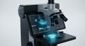 AI-Powered Smart Microscope Royalty Free Stock Photo