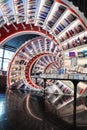 The futuristic modern interiror architecture design of the book store Zhongshuge in Shenzhen, China