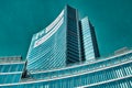 Futuristic, modern Palazzo Lombardia, Lombardy Palace is the main seat of the government of Lombardy, located in the Directional