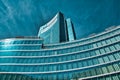 Futuristic, modern Palazzo Lombardia, Lombardy Palace is the main seat of the government of Lombardy, located in the Directional