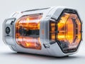 futuristic modular cryopod with advanced technology