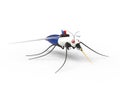 Futuristic Mosquito Nano Robots