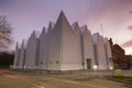 Futuristic office building in Szczecin Philharmonic Royalty Free Stock Photo