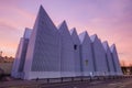 Futuristic office building in Szczecin Philharmonic Royalty Free Stock Photo