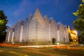 Futuristic office building in Szczecin Philharmonic Royalty Free Stock Photo