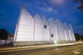 Futuristic office building in Szczecin Philharmonic Royalty Free Stock Photo