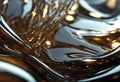Futuristic Organic Designed Liquid Animated Abstraction Form Closeup stock videoBackgrounds Abstract Multi Colored Three