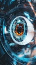 Futuristic payment systems using retinal scans for secure transactions.