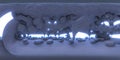 Futuristic Pseudo-360 HDRI Fractal Environment Map, Generative AI Illustration