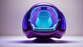 Futuristic Capsule Chair, using Generative ai