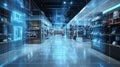 Futuristic Retail: Digital Transformation in a Store Royalty Free Stock Photo