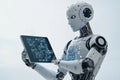 Automated Process Optimization: Robot Technology Royalty Free Stock Photo