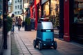 Futuristic robotic delivery technology