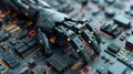 Futuristic Robotic Hand: Exploring Advanced Technology and Artificial Intelligence