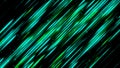 Futuristic sci-fi pattern with a glowing pillar of colorful glowing rays, seamless loop. Animation. Diagonal flow of