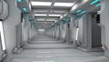 Futuristic SCIFI interior