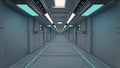 Futuristic SCIFI interior