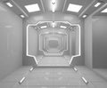 Futuristic SCIFI interior