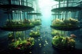 futuristic seafloor farms growing sustainable food