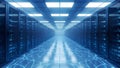 Server Room Data Center Network, Cloud Computing, Technology Royalty Free Stock Photo