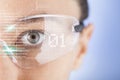 Futuristic smart glasses