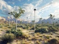 Futuristic Smart Sensor Network Safeguarding Desert Ecosystem