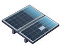 Futuristic solar power station