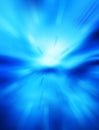 Futuristic Space Abstract Blue Background