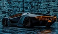 AI-Generated Cybercar Royalty Free Stock Photo