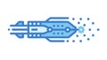 Futuristic Submarine - Underwater Exploration Tech, vector design Generative AI Royalty Free Stock Photo