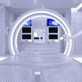 Futuristic surgery room