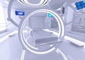 Futuristic surgery room