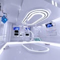 Futuristic surgery room