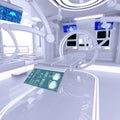 Futuristic surgery room