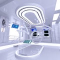 Futuristic surgery room