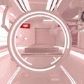 Futuristic surgery room