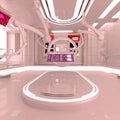 Futuristic surgery room