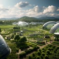 Futuristic Sustainable Farm